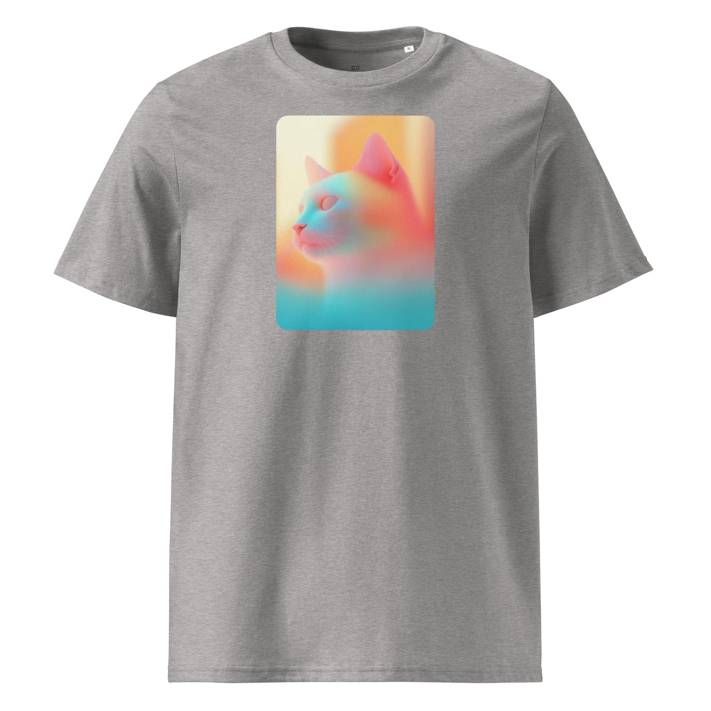 Abstract Neon Color Cat | Unisex organic t-shirt - Gorma & Friends