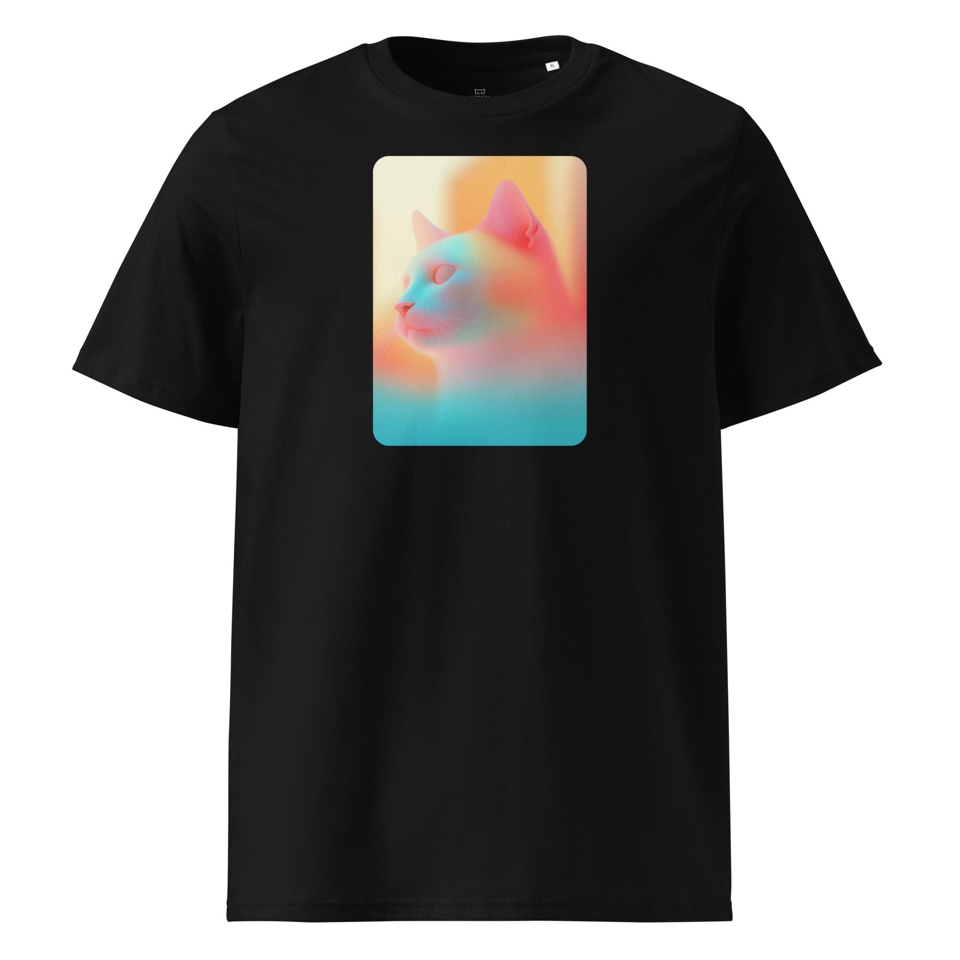 Abstract Neon Color Cat | Unisex organic t-shirt - Gorma & Friends