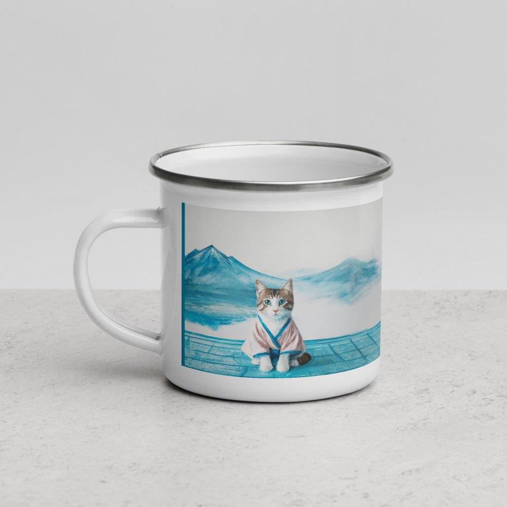 Cat in Kimono and Onsen 和服の猫 と 湯 | Coffee Mug - Gorma & Friends