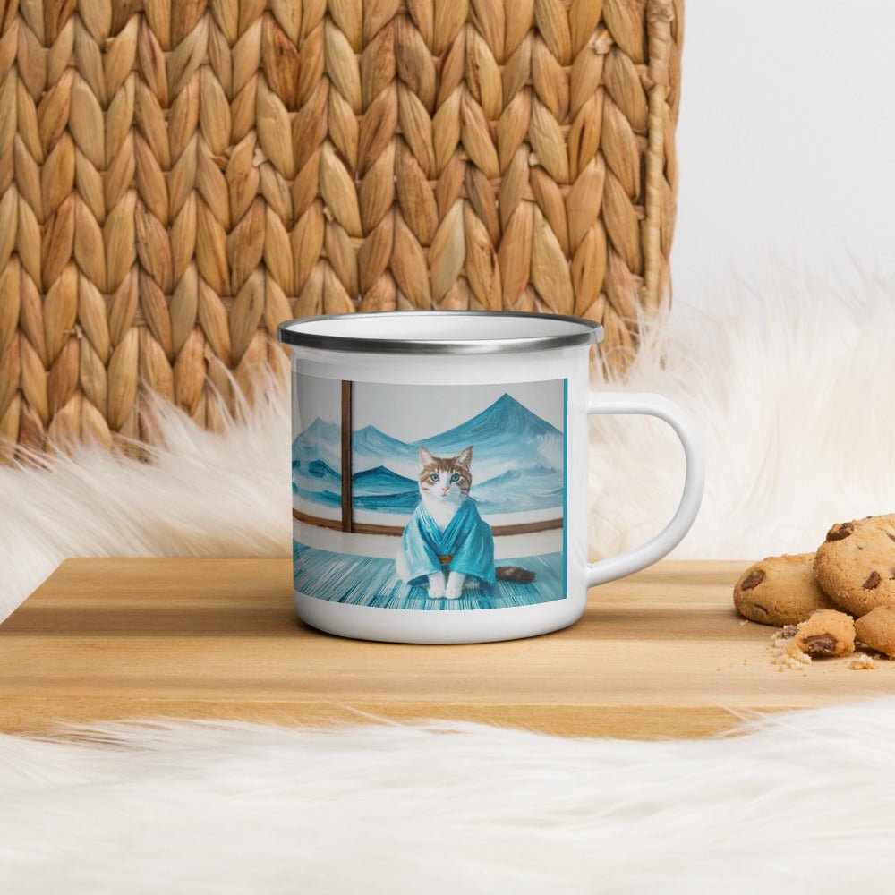 Cat in Kimono and Onsen 和服の猫 と 湯 | Coffee Mug - Gorma & Friends