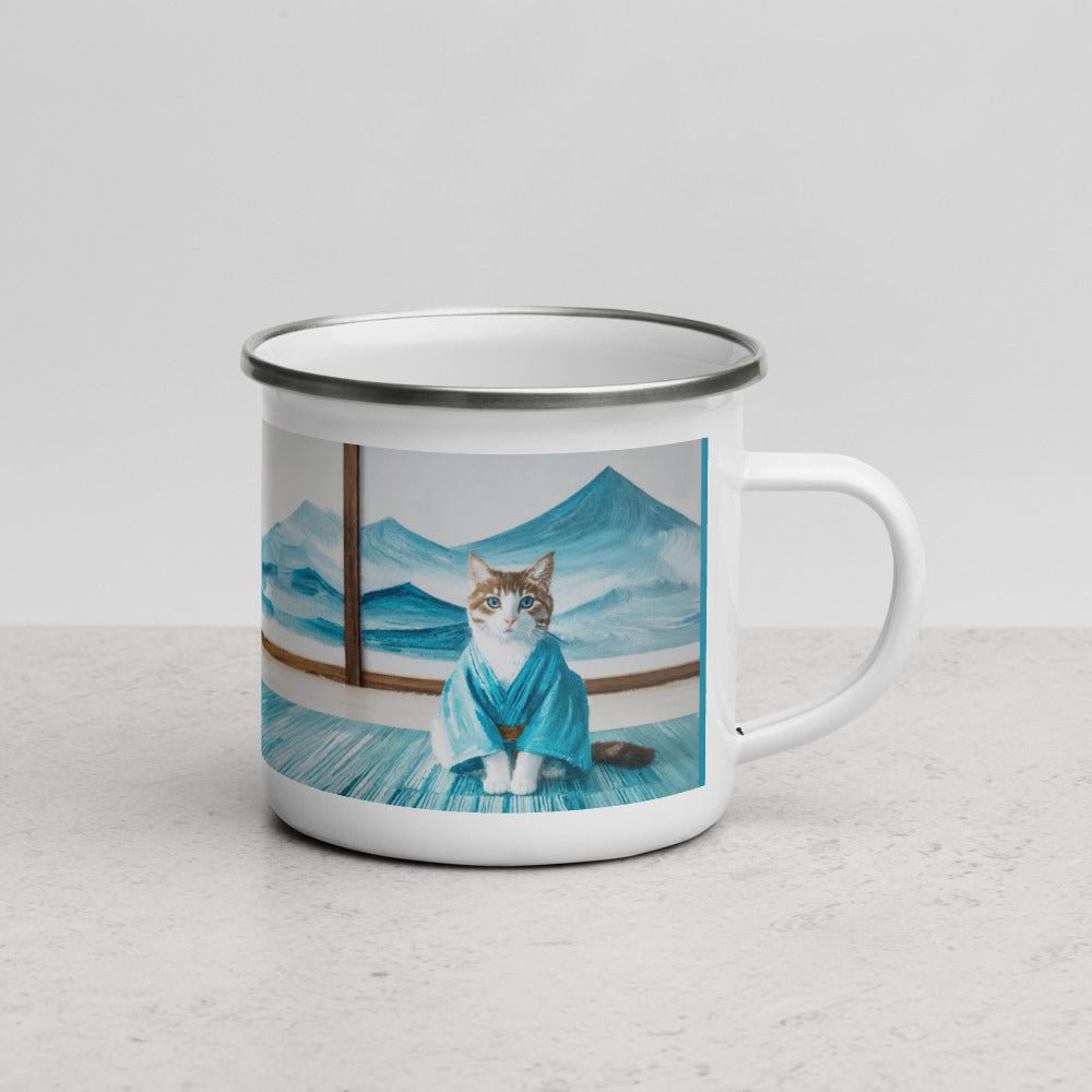 Cat in Kimono and Onsen 和服の猫 と 湯 | Coffee Mug - Gorma & Friends