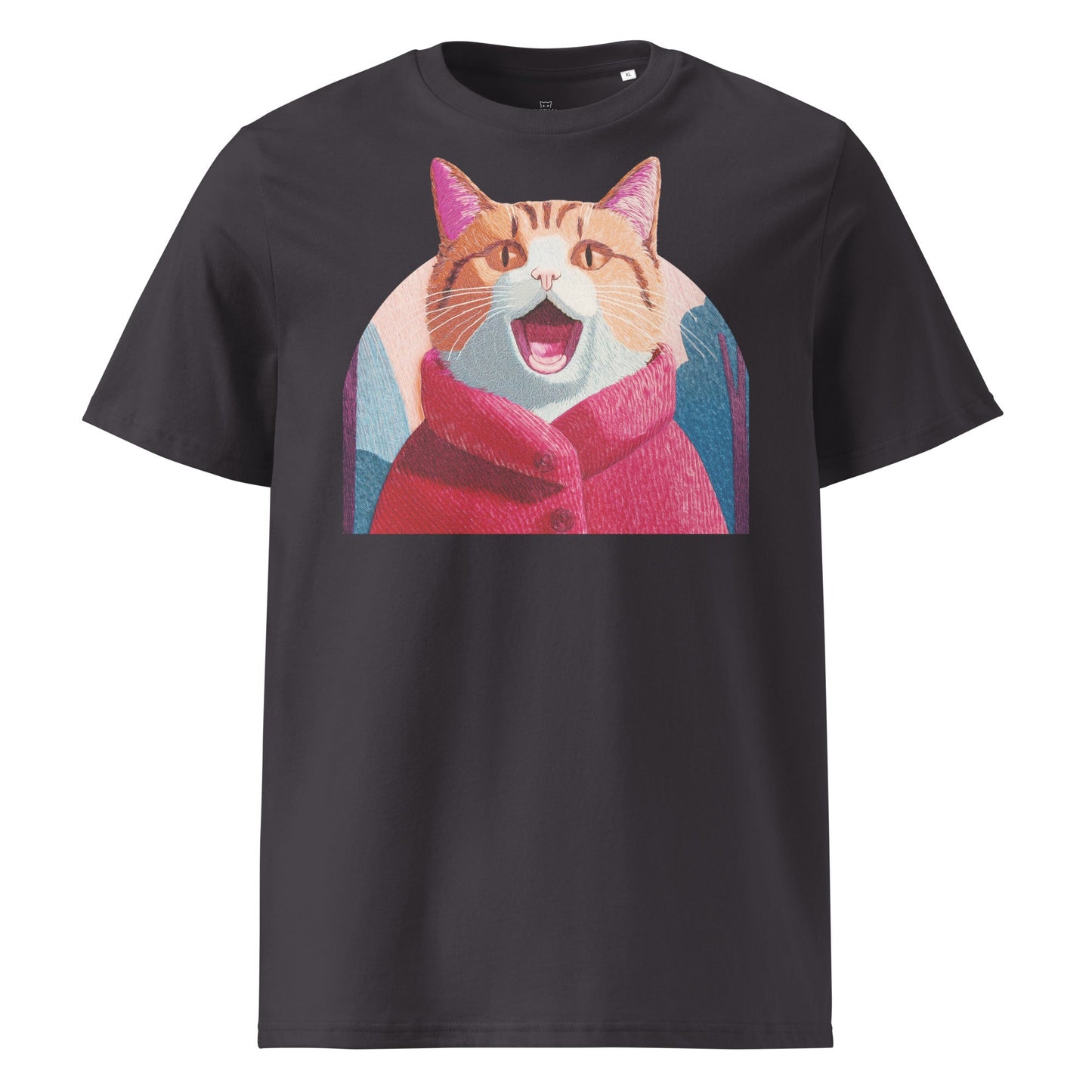 Cat in the Red Coat | Unisex organic cotton t-shirt - Gorma & Friends