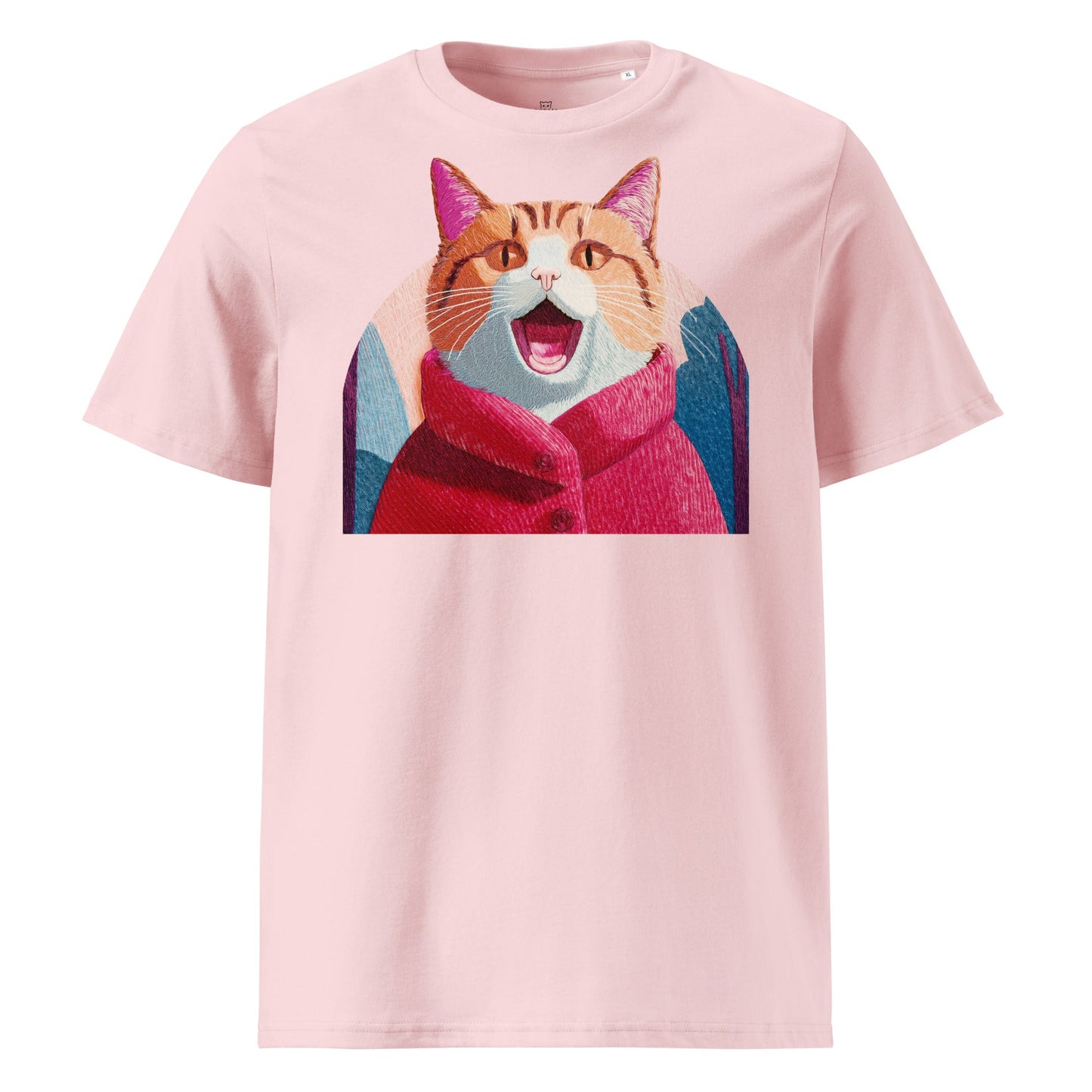 Cat in the Red Coat | Unisex organic cotton t-shirt - Gorma & Friends