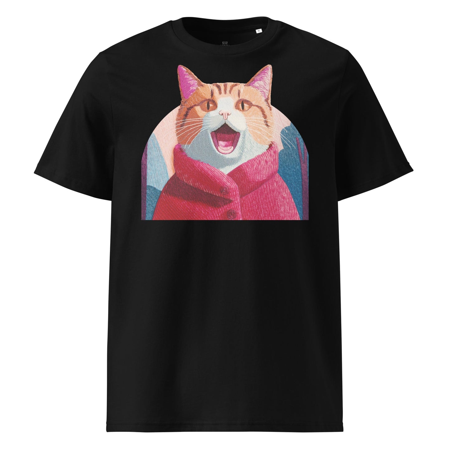 Cat in the Red Coat | Unisex organic cotton t-shirt - Gorma & Friends