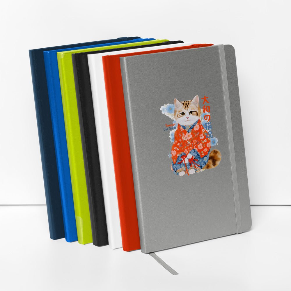 Cat of Yamato 大和の猫魂 | Hardcover bound notebook - Gorma & Friends