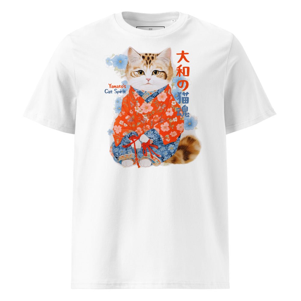 Cat of Yamato 大和の猫魂 | Unisex organic t-shirt - Gorma & Friends