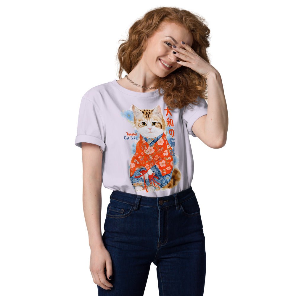 Cat of Yamato 大和の猫魂 | Unisex organic t-shirt - Gorma & Friends