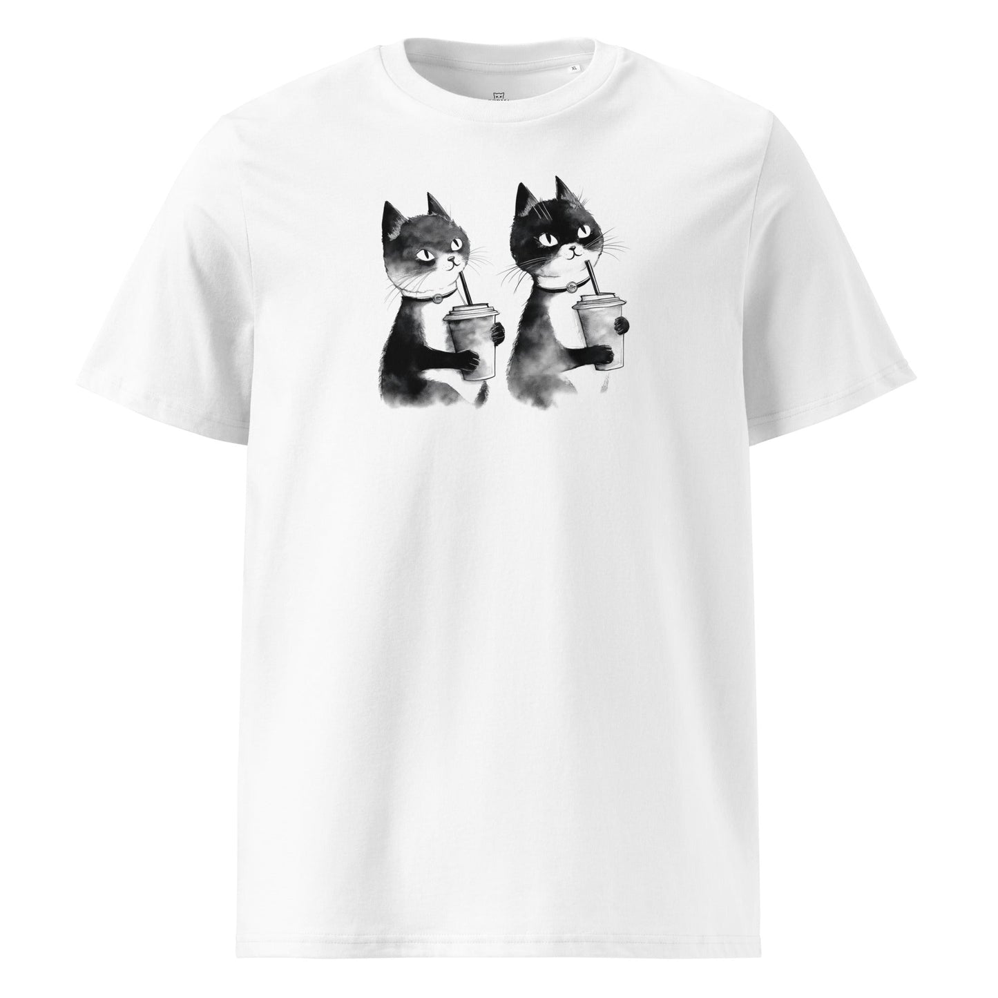 Drink Together Cats | Unisex organic cotton t-shirt - Gorma & Friends