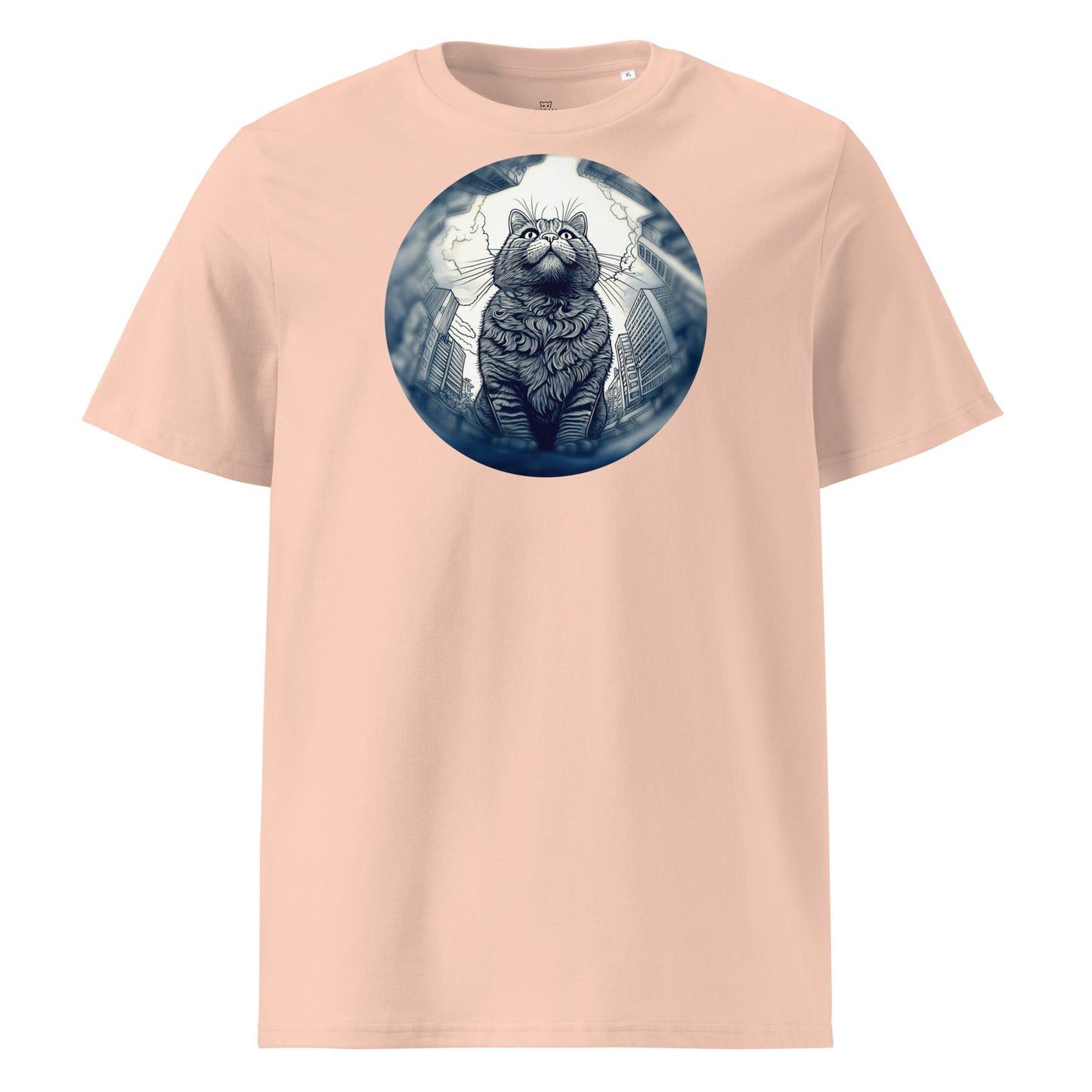 Fish Eye Lens Cat | Unisex organic t-shirt - Gorma & Friends