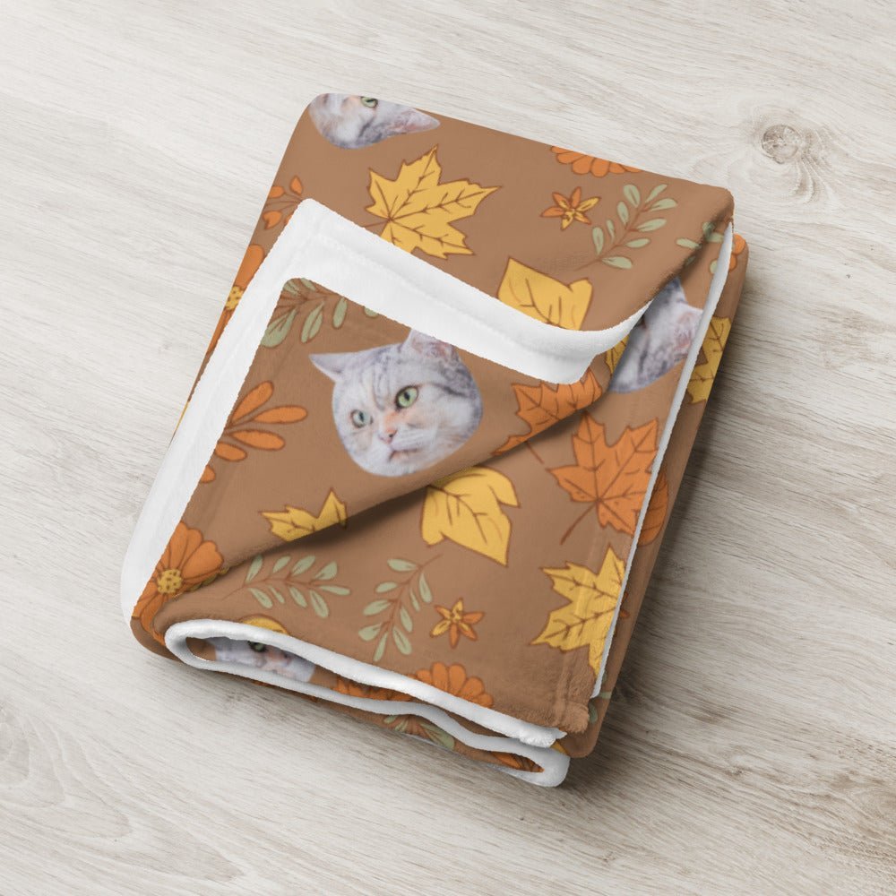 Furry Friend Blanket: Customized Pet Portrait - Autumn Color | 個人化寵物毛氈（秋色） - Gorma & Friends