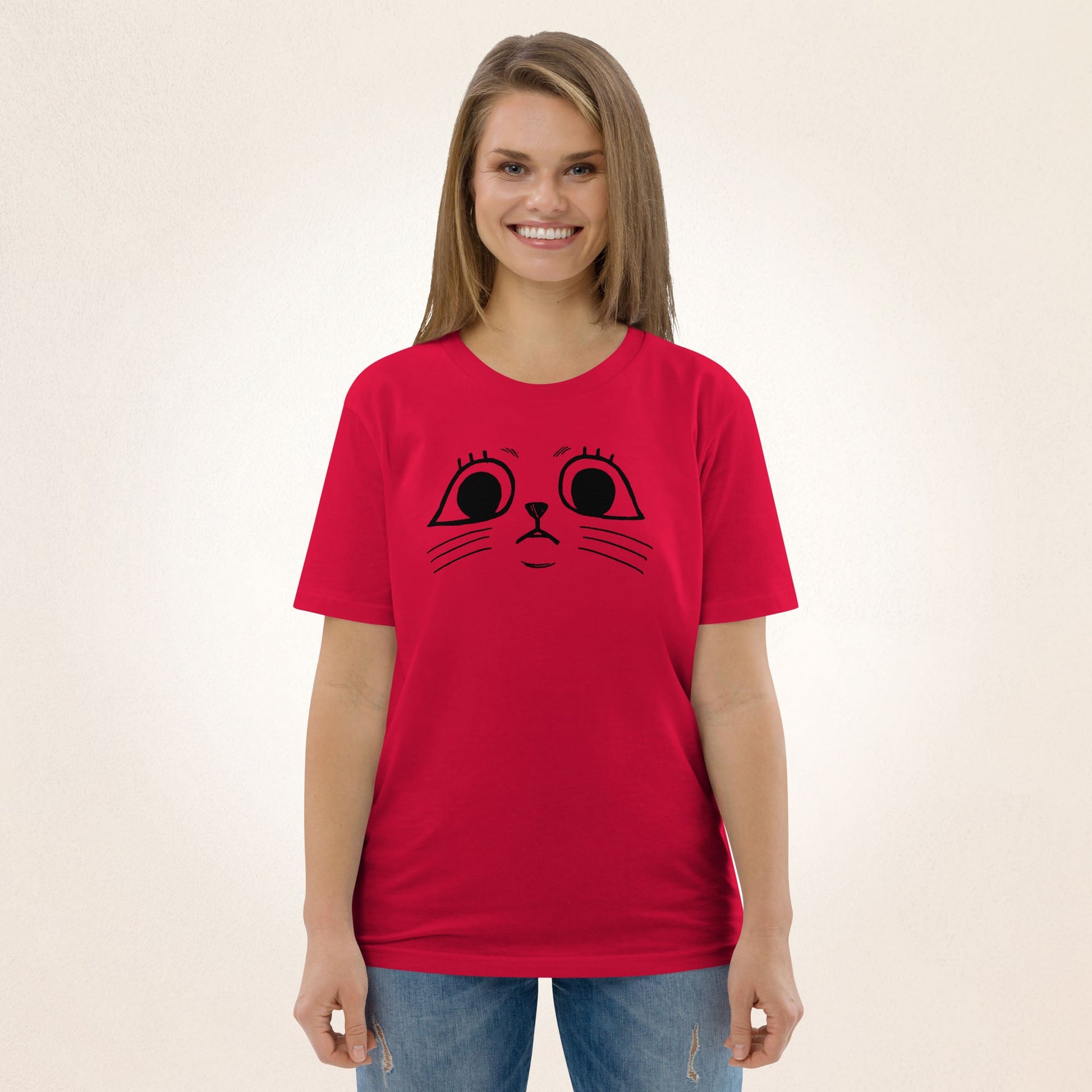 Grumpy Face | organic cotton t-shirt - Gorma & Friends