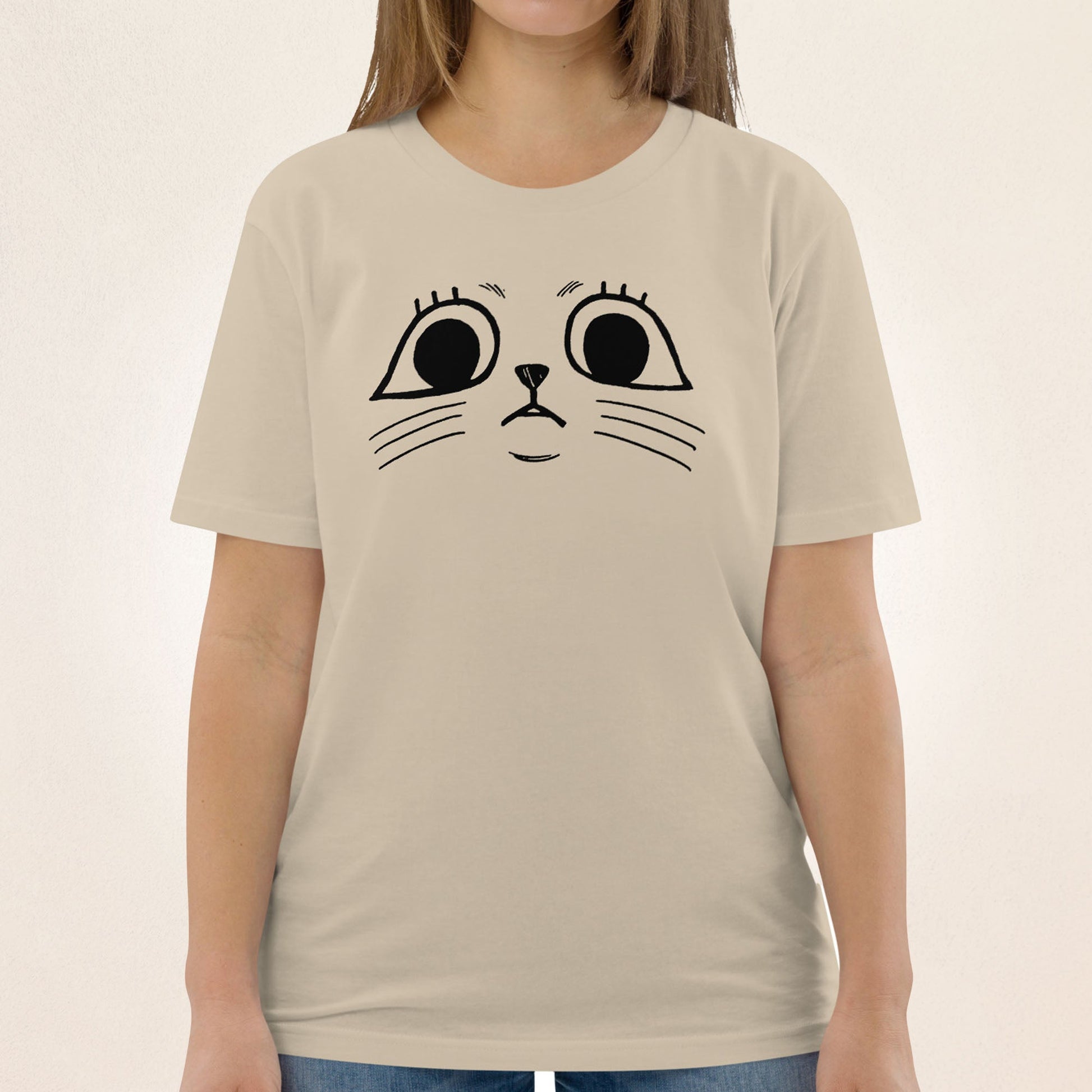 Grumpy Face | organic cotton t-shirt - Gorma & Friends