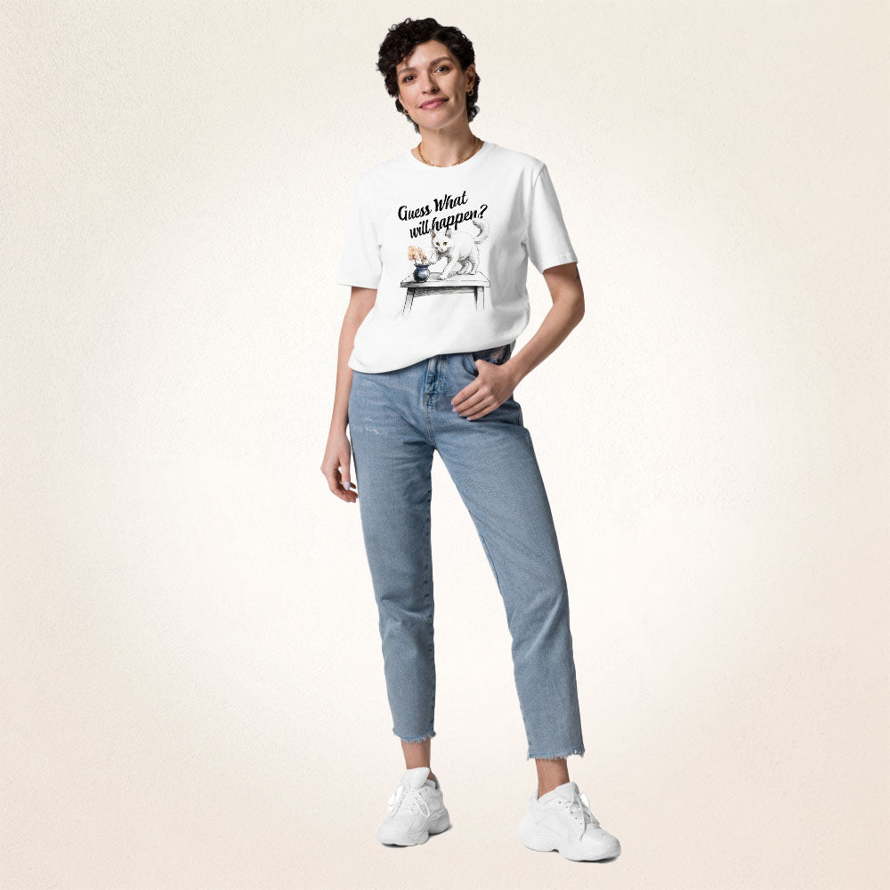 Guess What will happen | organic cotton t-shirt - Gorma & Friends