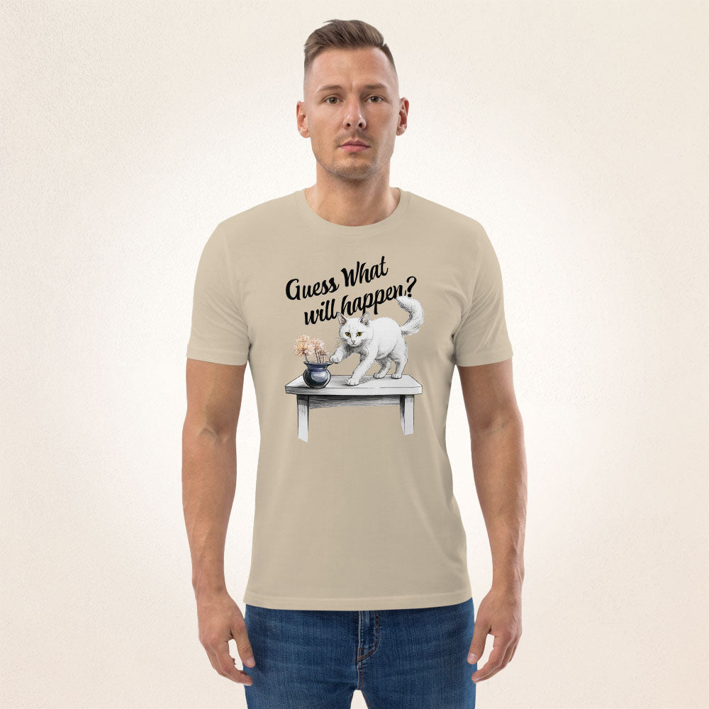 Guess What will happen | organic cotton t-shirt - Gorma & Friends