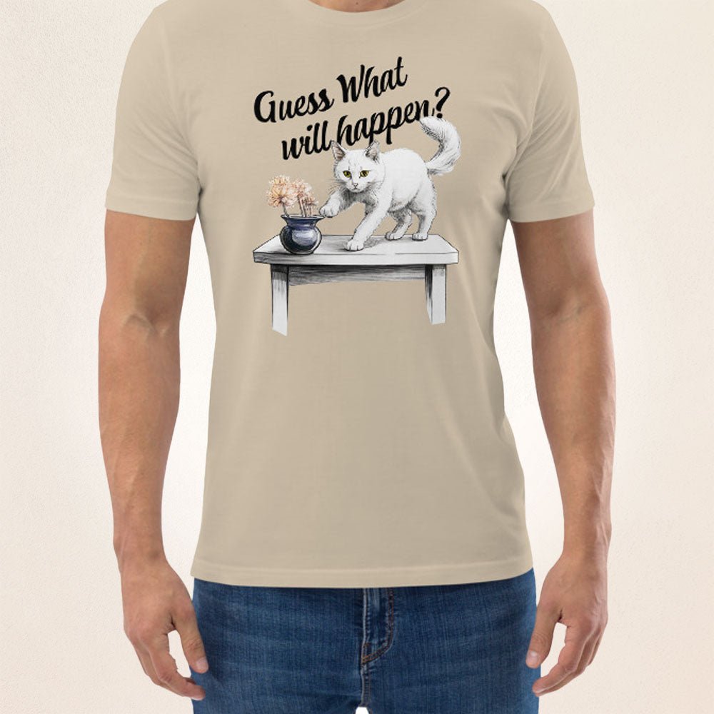 Guess What will happen | organic cotton t-shirt - Gorma & Friends