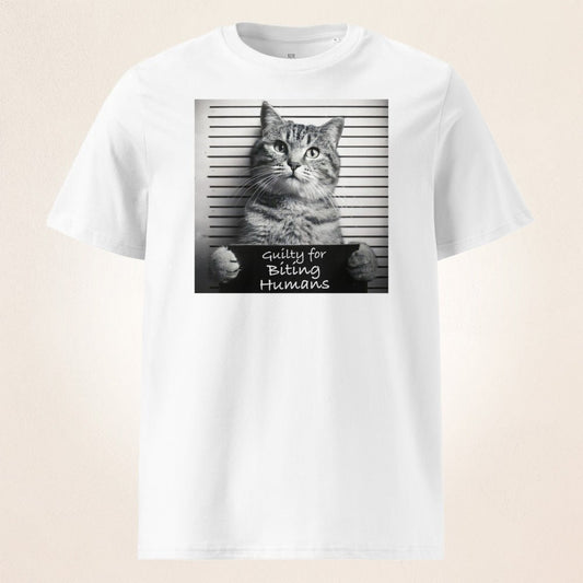 Guilty for Biting Humans | organic cotton t-shirt - Gorma & Friends