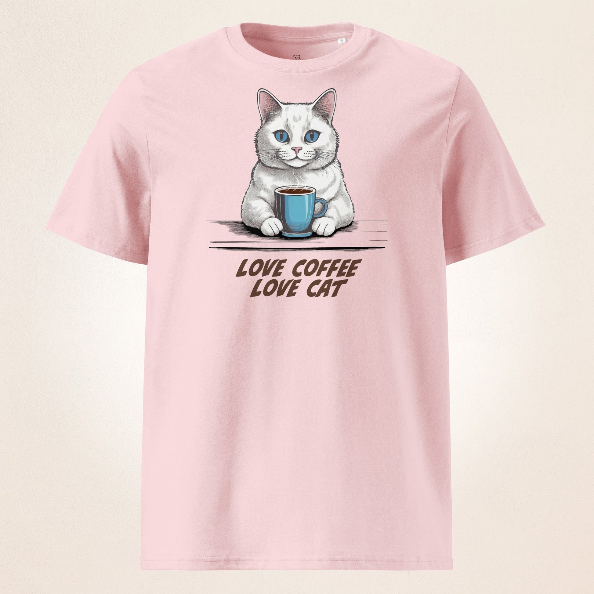 Love Coffee, Love Cat | organic cotton t-shirt - Gorma & Friends