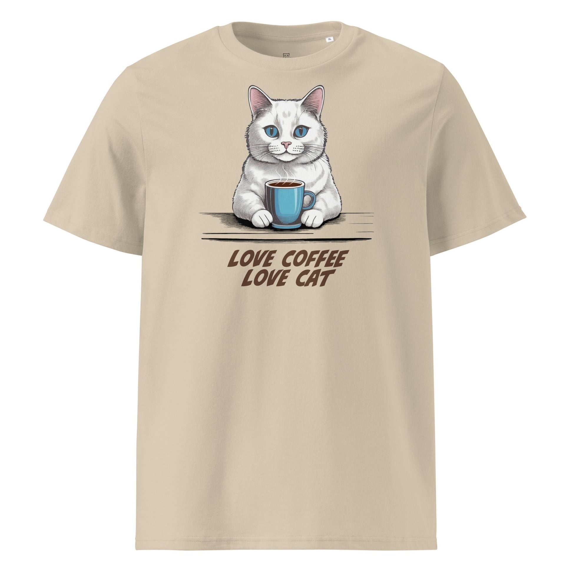 Love Coffee, Love Cat | organic cotton t-shirt - Gorma & Friends