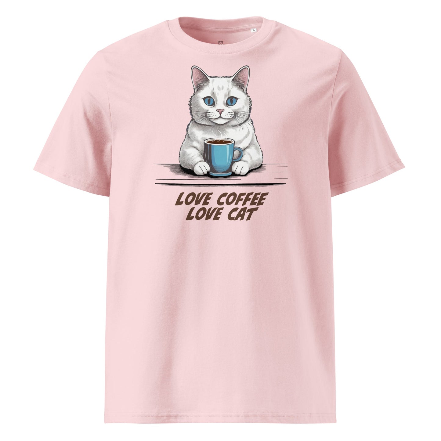 Love Coffee, Love Cat | organic cotton t-shirt - Gorma & Friends