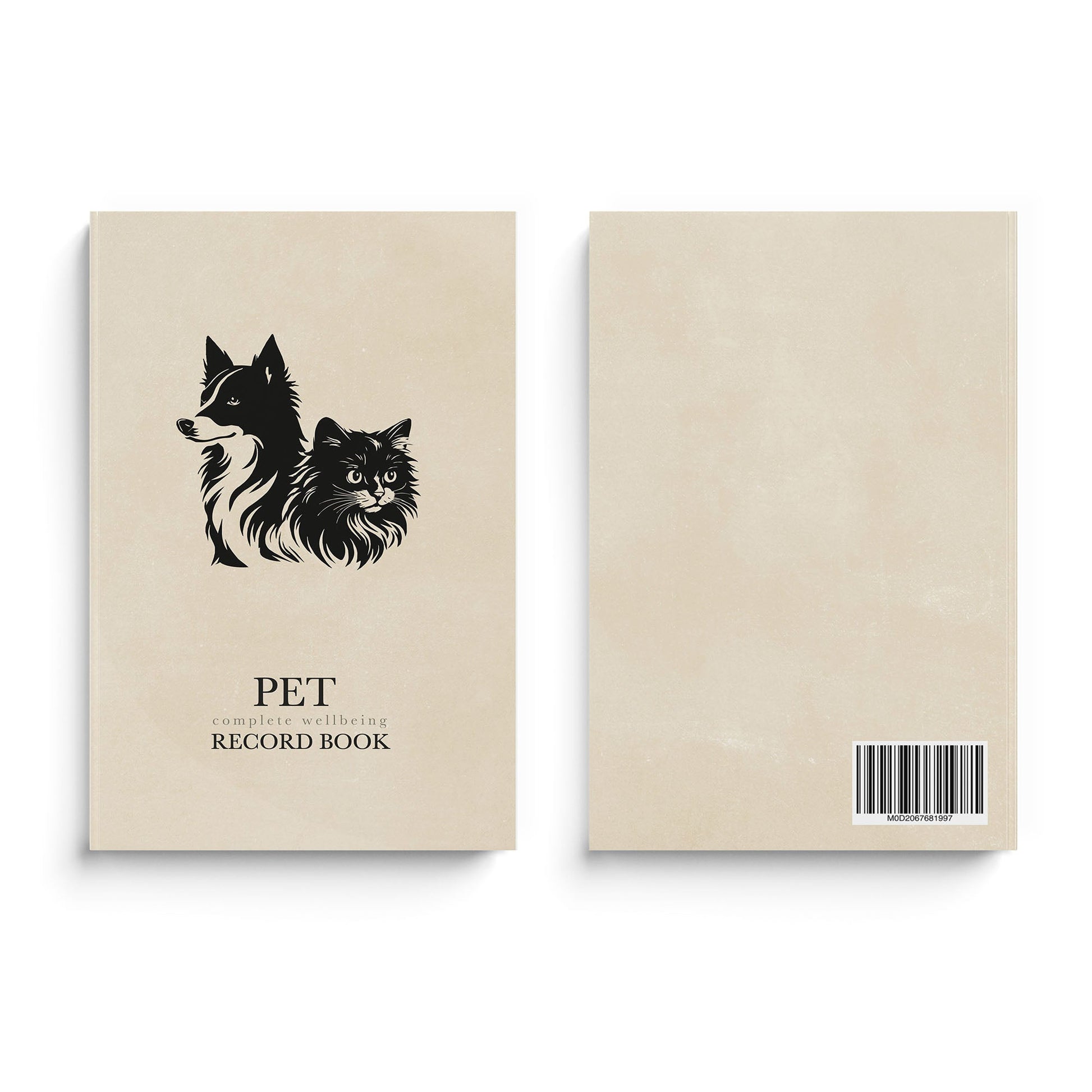 Pet Wellbeing Record Book: All - in - One Health logbook - Gorma & Friends