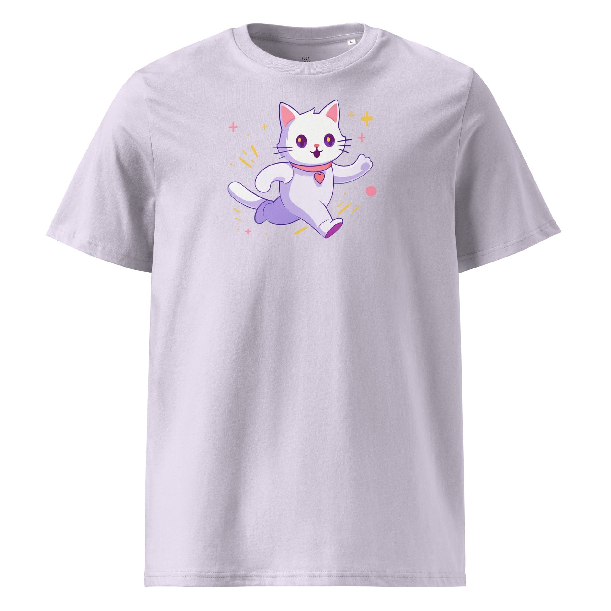 Running Cute Cat | organic cotton t-shirt - Gorma & Friends