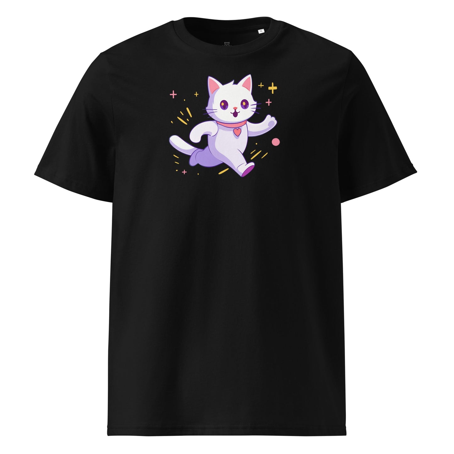 Running Cute Cat | organic cotton t-shirt - Gorma & Friends