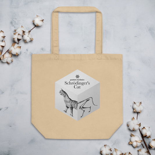 Schrödinger's Cat, for cat lovers + physicists | Eco Tote Bag - Gorma & Friends