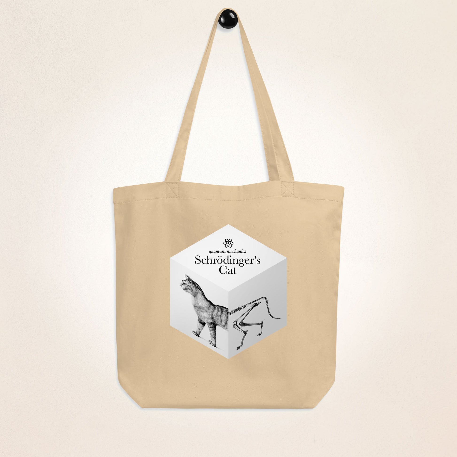 Schrödinger's Cat, for cat lovers + physicists | Eco Tote Bag - Gorma & Friends