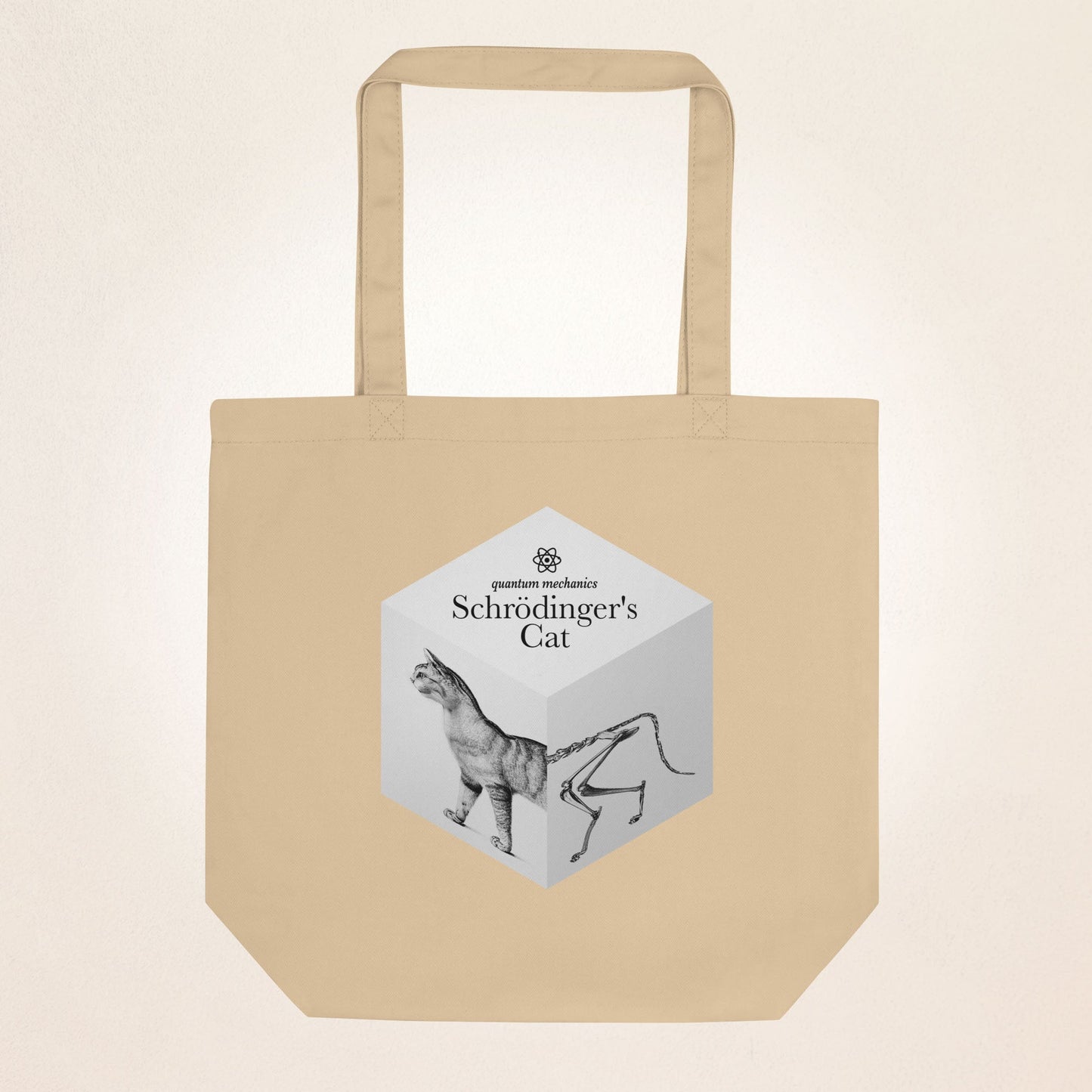 Schrödinger's Cat, for cat lovers + physicists | Eco Tote Bag - Gorma & Friends