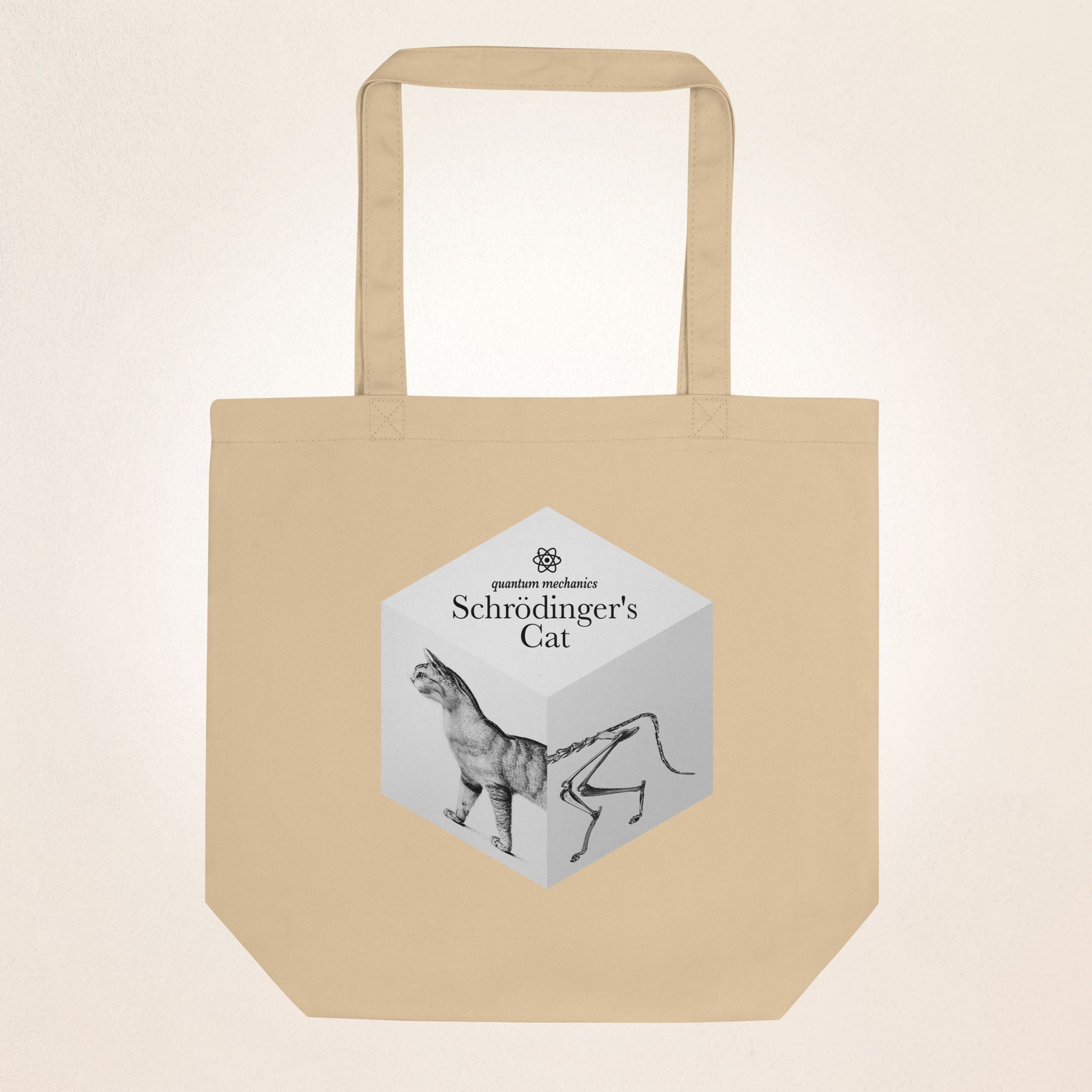 Schrödinger's Cat, for cat lovers + physicists | Eco Tote Bag - Gorma & Friends