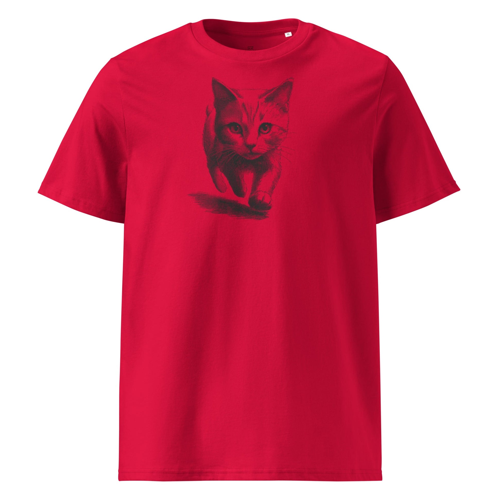 Walking Kitten Sketch | organic cotton t-shirt - Gorma & Friends