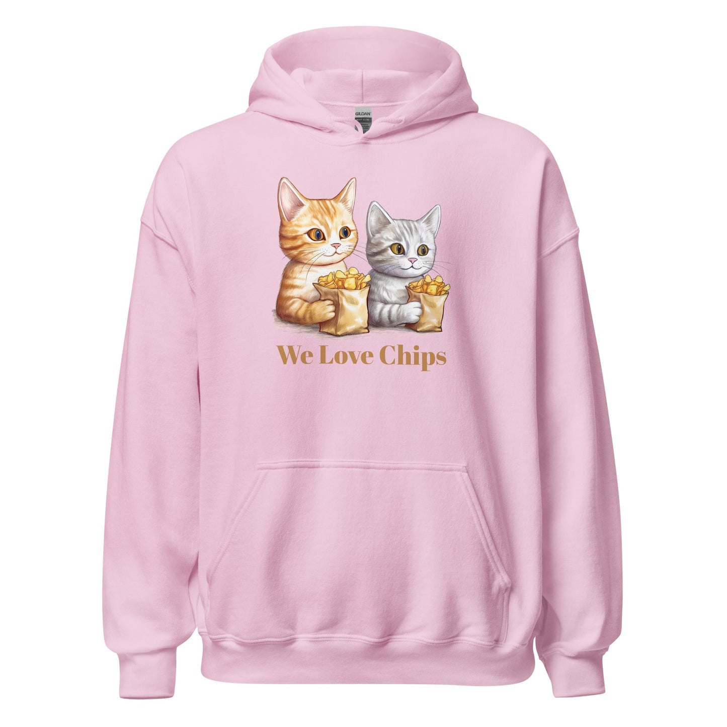 We Love Chips (and Cats) | Unisex Hoodie - Gorma & Friends