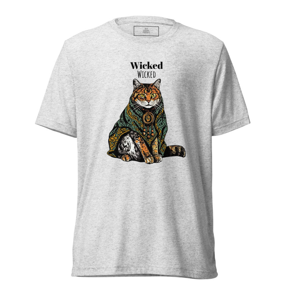 Wicked Cat | Unisex tri - blend t-shirt - Gorma & Friends