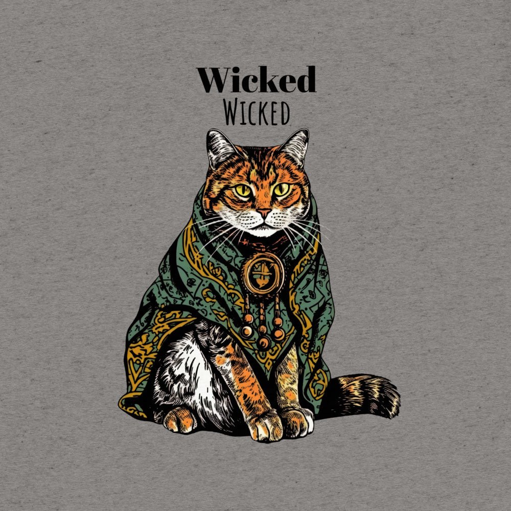 Wicked Cat | Unisex tri - blend t-shirt - Gorma & Friends