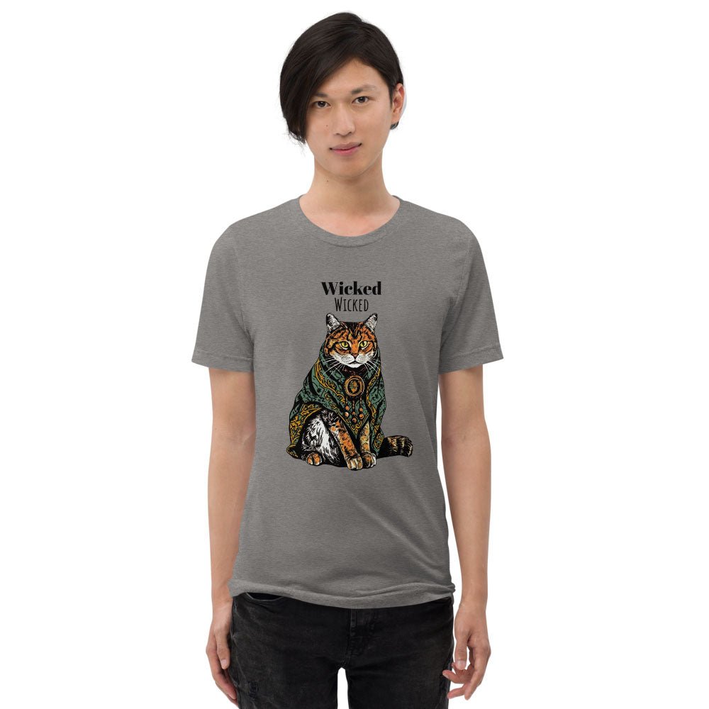 Wicked Cat | Unisex tri - blend t-shirt - Gorma & Friends