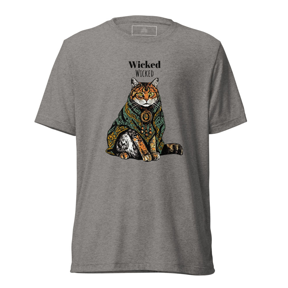 Wicked Cat | Unisex tri - blend t-shirt - Gorma & Friends