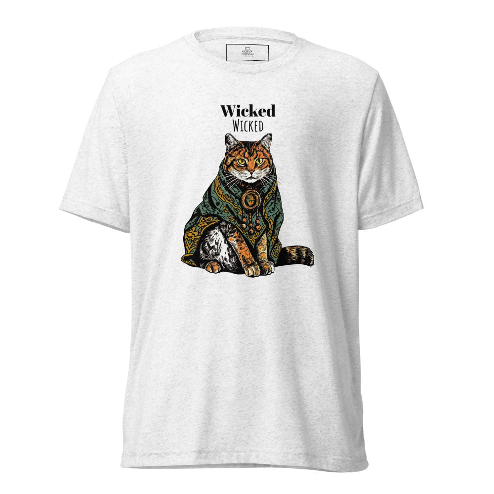 Wicked Cat | Unisex tri - blend t-shirt - Gorma & Friends