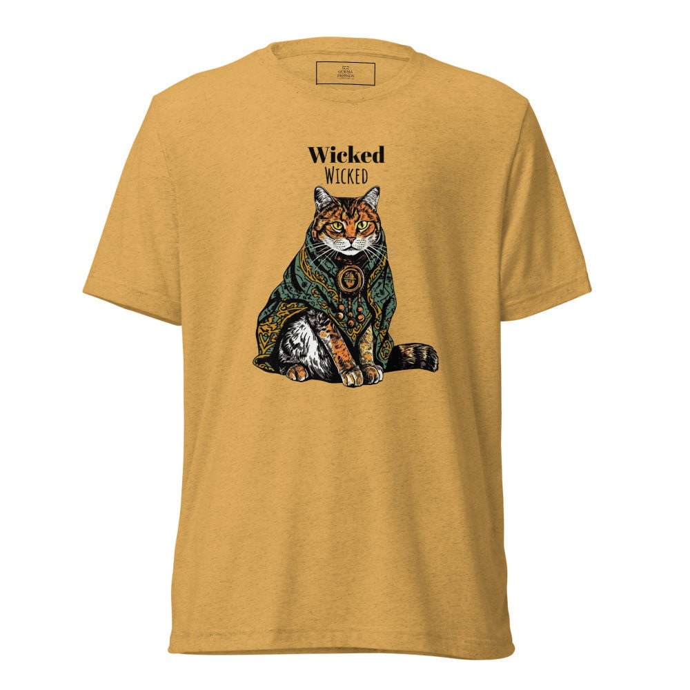 Wicked Cat | Unisex tri - blend t-shirt - Gorma & Friends