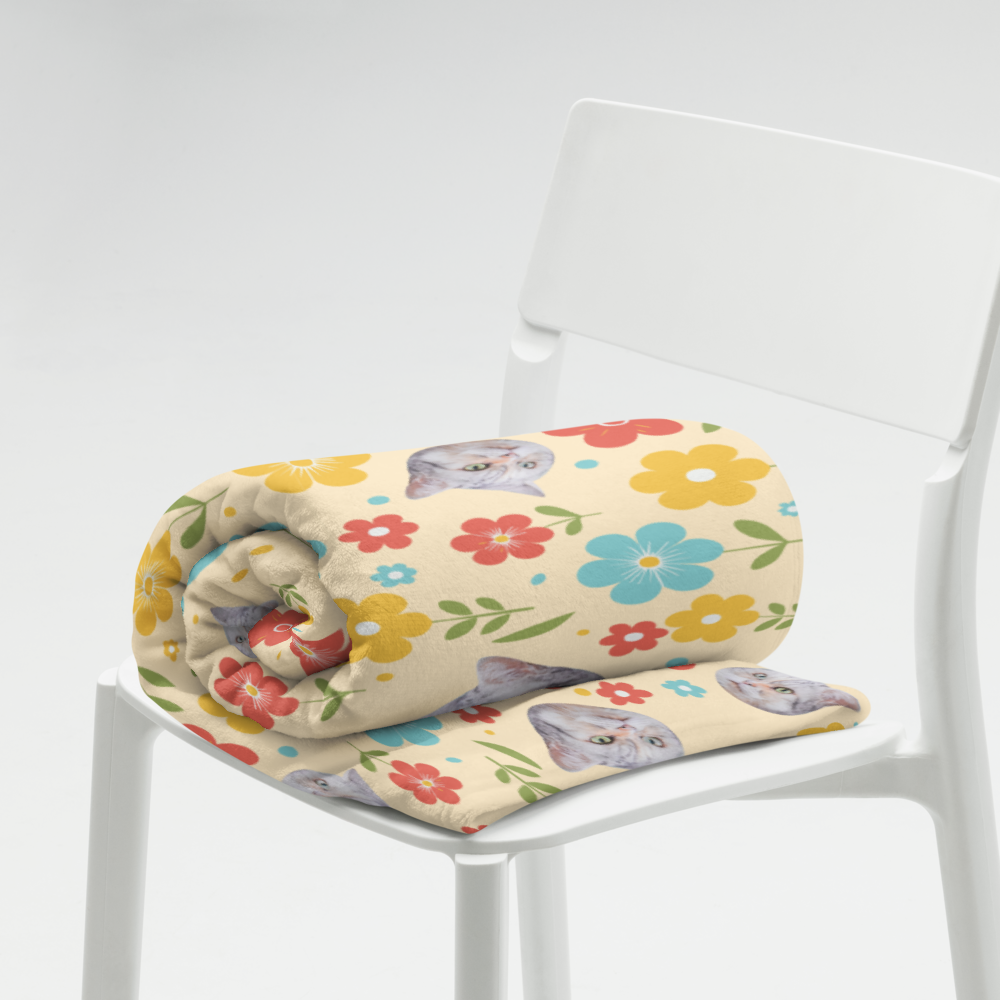 Furry Friend Blanket: Customized Pet Portrait - Summer Color | 個人化寵物毛氈(夏色) - Image 7