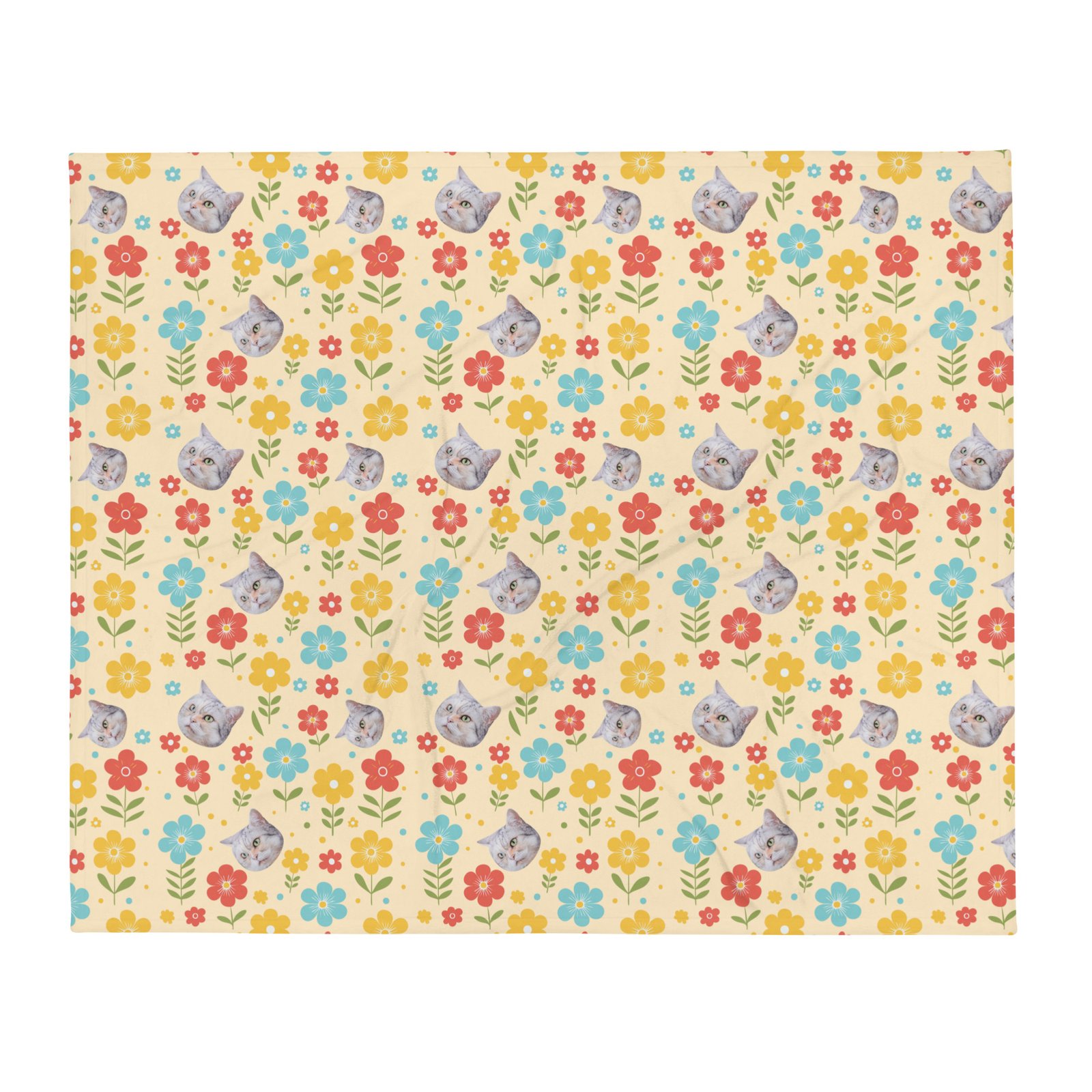 Furry Friend Blanket: Customized Pet Portrait - Summer Color | 個人化寵物毛氈(夏色) - Image 2
